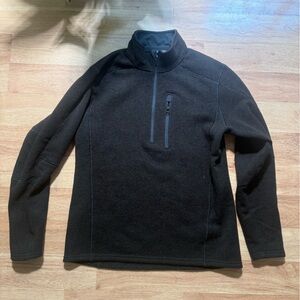 Kuhl Men's dark brown Zip-Up Sweater size large